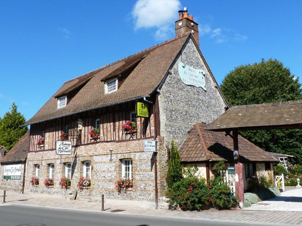 Auberge Du Clos Normand Martin-Église Exterior foto